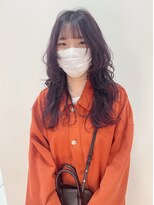 ギグスダブル 栄久屋大通店(gigs double)&nbsp;ロングウルフ×パープル