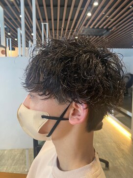 クレヨン ケース(Crayon case) シースルーマッシュカジュアルお洒落ウエット束感韓国マッシュ