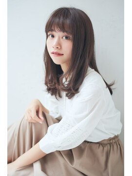 コムマティス 恵比寿ガーデンプレイス(Comme Matisse) saki/.レイヤーカット/くびれヘア/グレージュ/ベージュ