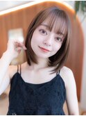 20代30代ボブ似合わせカットイメチェン小顔フルバング