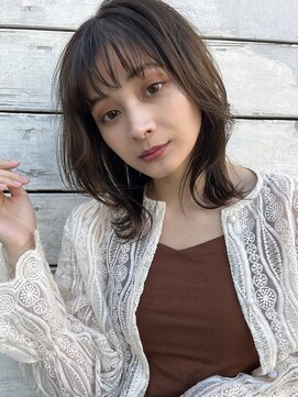 ザザアオヤマ(ZA/ZA AOYAMA) ふわっとミディアムヘア