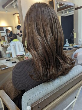 ヘアリゾート粋 ウナム 新宿東口店(enam) 透明感カラー/ショコラブラウン