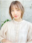 韓国レイヤーカット/ボブ/前髪カット/イノアカラー[仙台]