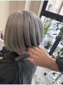 ハイトーン ブリーチ シルバー 三宮 元町