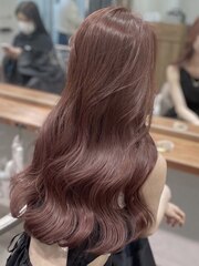 アッシュグレーレイヤーカットアッシュ20代30代40代韓国ヘア艶髪
