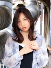 ララルーモ(LaＬaｒＯomo) 毛先外ハネ×ワンレンくびれスタイル