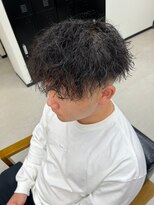 アリープパロット(ALEAP parrot)&nbsp;メンズ/スパイラルパーマ/ツーブロック