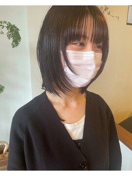 バブルス 所沢店(BUBBLES) 重軽ウルフボブ