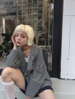 カリファ 田町(KHALIFA)&nbsp;ボブスタイル/ケアブリーチ/ハイトーンカラー/