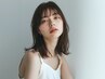 【髪質改善人気No.1】カット+選べる透明感カラー+TOKIO treatment＋spa￥13200