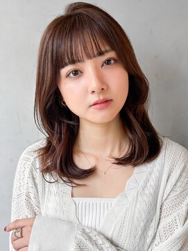 キリ 表参道(kyli) エアリーカール美髪こなれヘア結べるボブウェーブミディアム