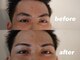 ハイプ 三宮(HYPE)の写真/顔の印象を左右する眉毛はプロにお任せ【眉毛カット】清潔感UP♪メンズカット・パーマも人気メンズサロン