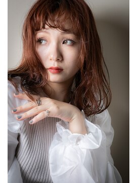 カバーヘアアンドスパ ブリス 浦和(COVER HAIR&SPA bliss) 小顔姫カットレイヤー抜け感ウェーブミディアムv浦和20代30代