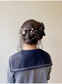 卒業式ヘアアレンジ