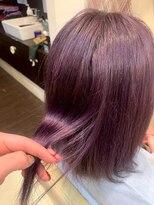 ヘアショップエヌアンドエー 久喜 栗橋店(hairshop N&A) 個性がでるハイトーンカラー/レッドパープル/ブリーチ