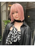 ハイトーン　ホワイトピンク　ケアブリーチ