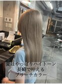 長崎ハイトーン ケアブリーチ 韓国 ミルクティーグレージュ