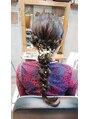 ファイブ ポイント 5 POINT 編みおろしですが、可愛くなりすぎないようにしました☆