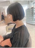 コンパクトショートボブヘア