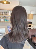 【kicca】ベージュブラウン×ゆる巻きスタイル
