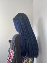 ケンジ 横須賀中央(KENJE)&nbsp;ブリーチあり高発色ブルーカラー！