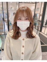 ロンドリゼル 札幌(Lond RiseL) 顔周り/小顔/レイヤー/髪質改善/韓国風巻き/ミルクティー/札幌