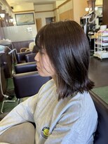 シャンプー ボーイ 宮崎柳丸店(SHAMPOO BOY)&nbsp;切りっぱなしボブ