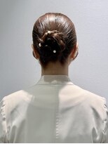 ティエナビューティー(TIENA BEAUTY)&nbsp;結婚式お呼ばれヘア　アップヘア