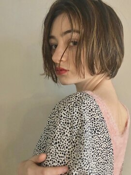 アンドレイ 表参道(andrey) クラゲヘアー/小顔に見せるヘア/ココアベージュ/表参道