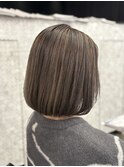 上品さを引き出す、艶感ボブスタイル【武蔵小杉】
