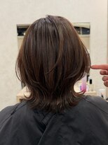 シエル 青森店(CIEL) ミディアムベースのくびれレイヤースタイル