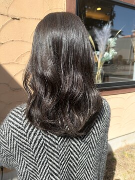 アンツ ヘアーアンドリゾート 辻堂本店(ANT'S Hair and Resort) イメチェン/ピンクベージュ/アンブレラカラー/前髪/辻堂