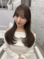 フォンズ(FONS)&nbsp;上品韓国ヘアチョコレートベージュ