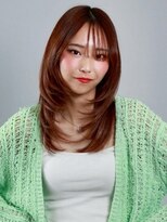 パレット(PALETTE)&nbsp;ミディアムレイヤー×シースルーバング