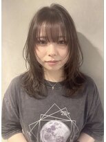 フォト 新宿(foto)&nbsp;ミディアムレイヤー/髪質改善/ワンホンレイヤー/グレージュ/新宿