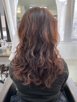 ヘアアンドメイク スタジオ ミムロ(HAIR&MAKE STUDIO MIMURO) ロングレイヤー パーマスタイル