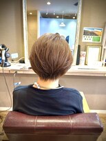 ヘアーメイクロージー 八軒店 (HAIR MAKE ROSY)&nbsp;ベージュショートボブ