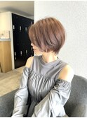 大人ショートでかっこかわいいシルエット【ショートヘア】