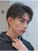 大阪梅田フェザーショートルーズショートセンターパートゆるめ