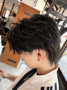 リドル ヘアー 駒生店(Riddle HAIR) 韓国風シャドウパーママッシュ