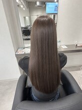 ナンバー ジェミカ 札幌(N° jemica) ロングヘア×ナチュラルブラウン