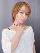 カバーヘア ブリス 北浦和(COVER HAIR bliss)&nbsp;ハイトーンカラーハッシュカットショートウルフ10代20代Z北浦和