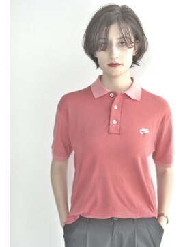 メゾンドイギー(MAISON de IGGY) シースルーボブ 　＃センシュアルショート＃インナーカラー