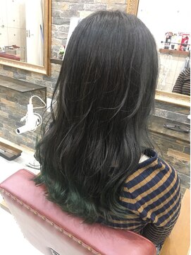 シャイ グラングーラボ(SHY gran-gue L’ab) グリーングラデーション