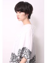 マグノリア(MAGNOLiA) マッシュショートヘアをエアウエーブで