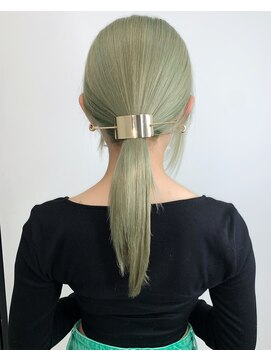 エゴル ナゴヤサカエ(ENGOL NAGOYA SAKAE) ライムグリーン/グリーンカラー/ハイトーンカラー