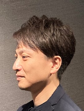 ビーダンディー(Bee dandy) 40代 メンズナチュラルショート ツーブロック 骨格補正カット