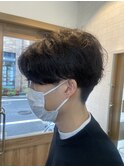 [Salon de an Ally/六町]メンズ毛流れパーマ
