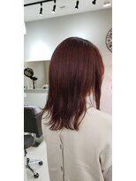 ノズ(NOZ) 髪質改善カラーエステ☆ピンク白髪染め