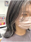 フェイスフレーミング/グレー/グレージュ/ケアブリーチ